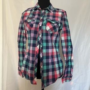 Multicolor Forever 21 Flannel